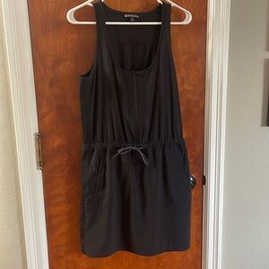 Athleta Expedition skirt dress. Size 4. Black